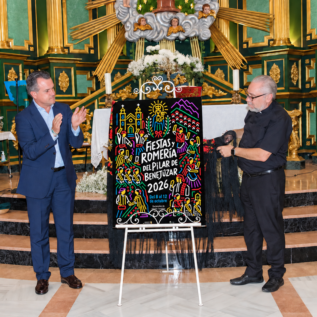 Cartel de las Fiestas de Benejúzar 2026 por José Luis Pulido Calvo