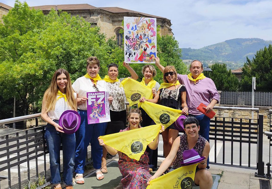 Cartel de las Fiestas de Elorrio 2026 por José Luis Pulido Calvo